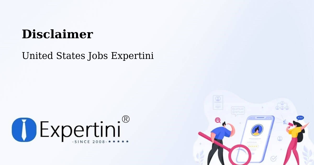 Disclaimer – Rosemead - United States Jobs Expertini